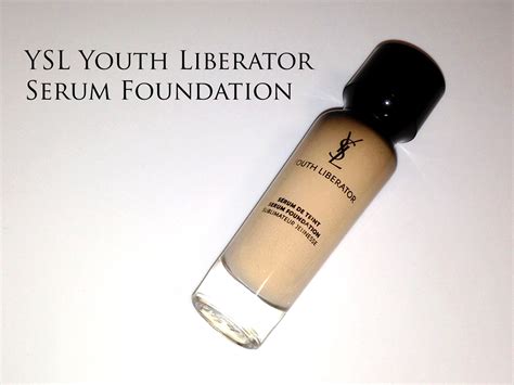 ysl forever youth liberator serum foundation review|youth liberator serum foundation.